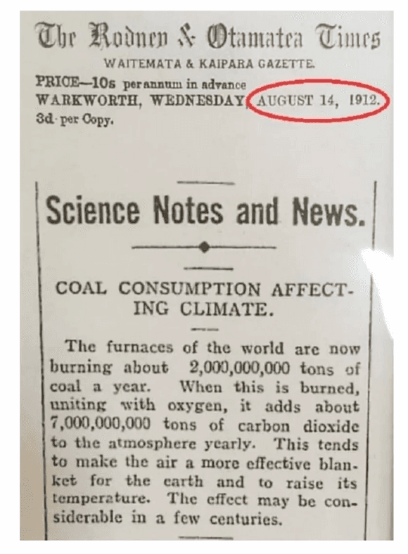 Warkworth, Science Notes and News